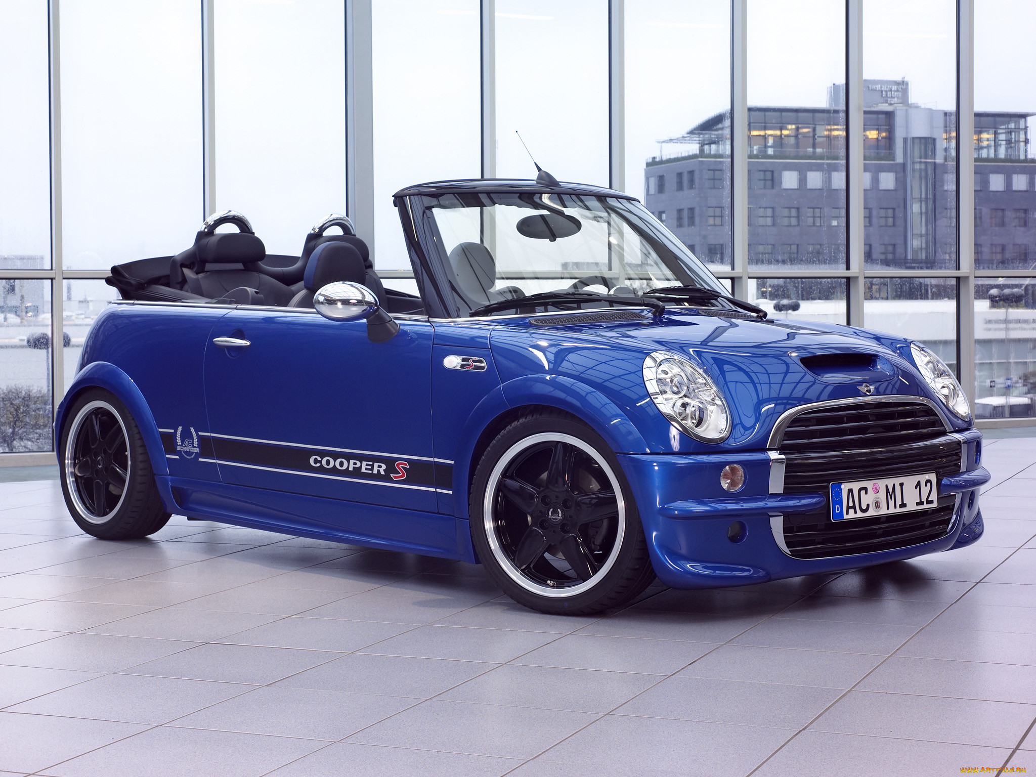 , mini, cabrio, s, cooper, ac, schnitzer